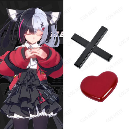 NTE Lacrimosa Hair Clips and Ear Clips Cosplay Accessory