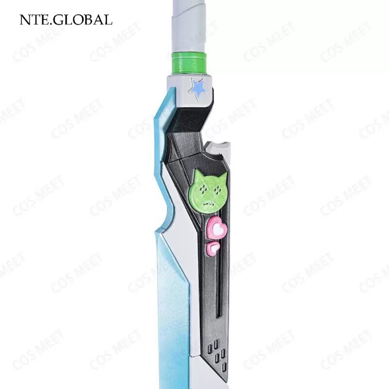 NTE Mint Dual Swords Cosplay Prop