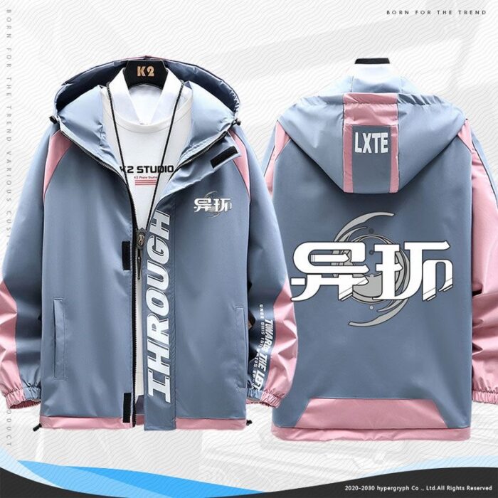 Neverness to Everness (NTE) Mint Inspired Hooded Jacket - Loose Fit Urban Streetwear for Men and Women