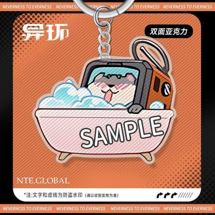 NTE Acrylic Keychain | nte.global