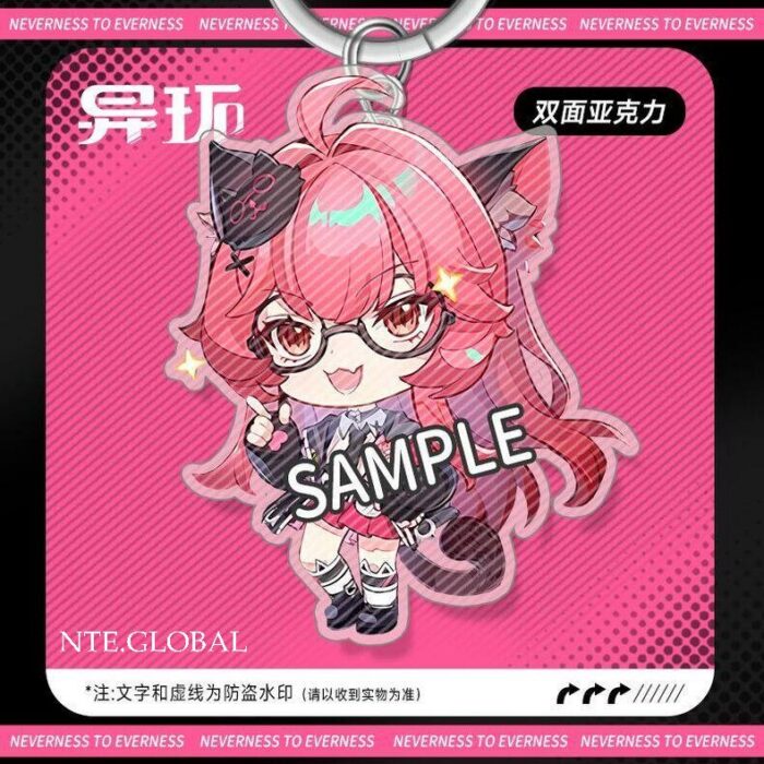 NTE Acrylic Keychain | nte.global