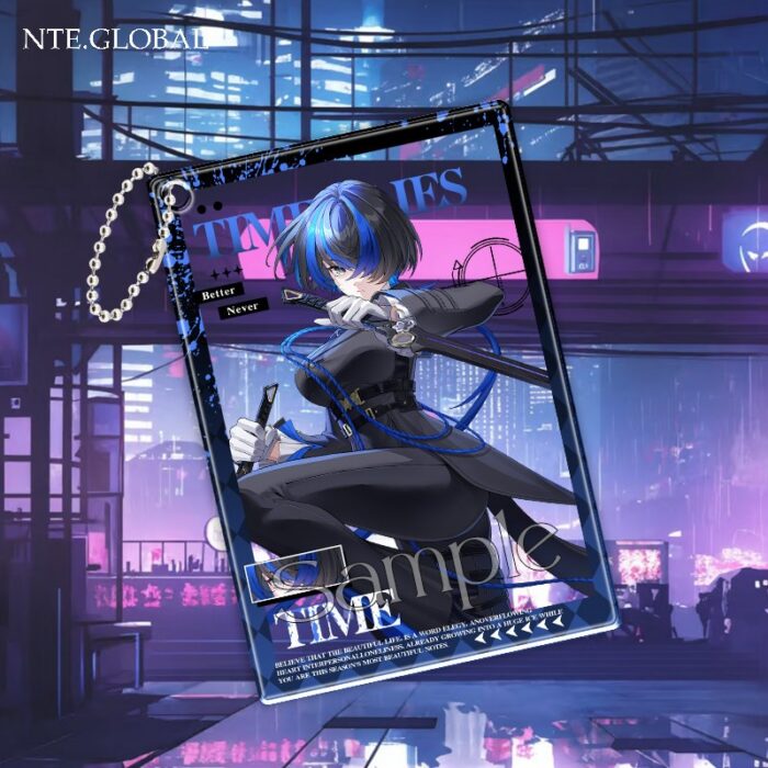 NTE Acrylic Transparent Card Keychain