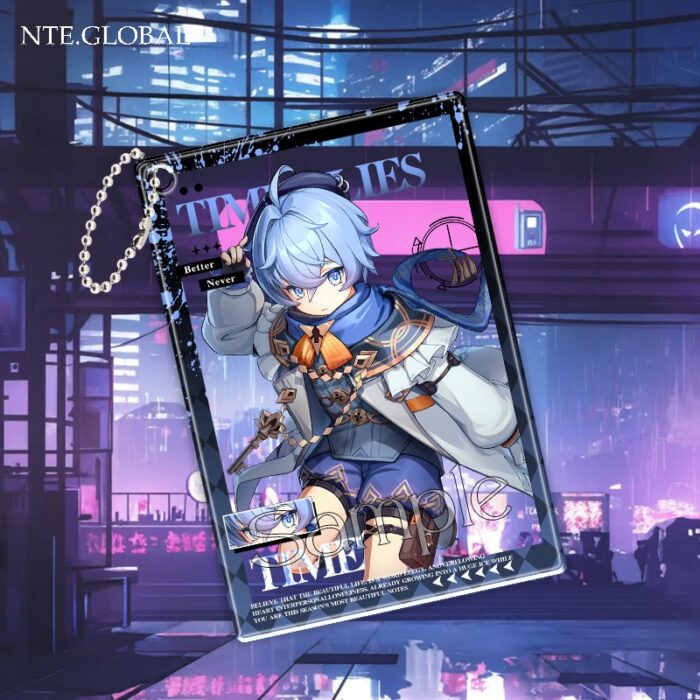 NTE Acrylic Transparent Card Keychain