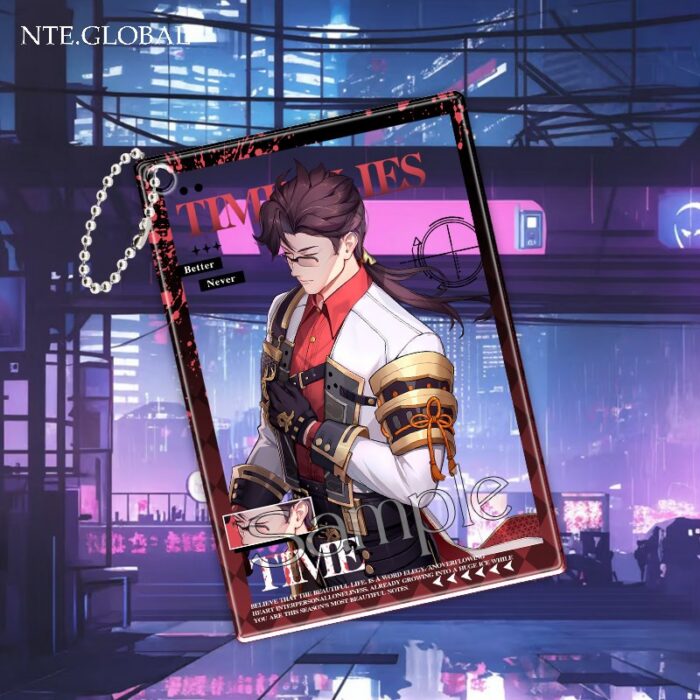 NTE Acrylic Transparent Card Keychain