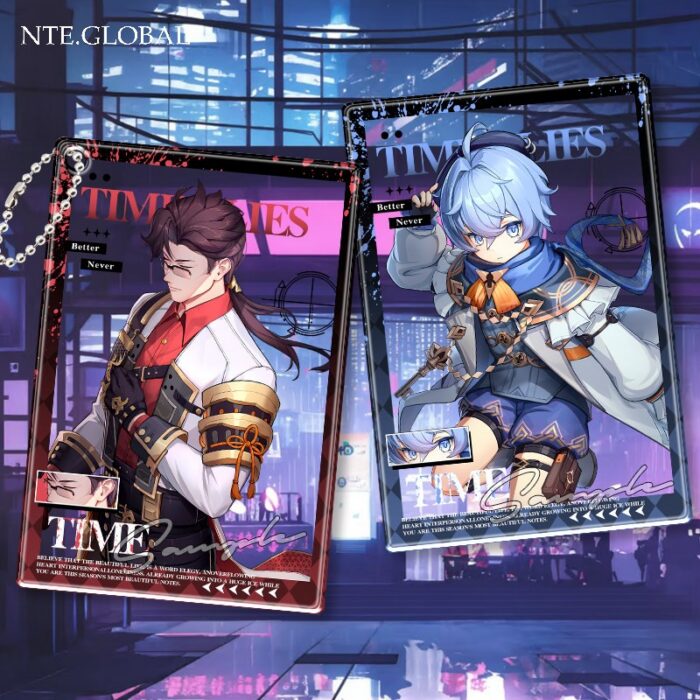 NTE Acrylic Transparent Card Keychain