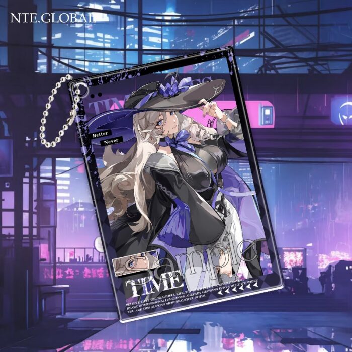 NTE Acrylic Transparent Card Keychain