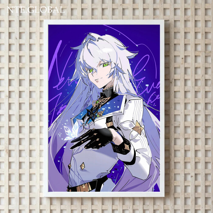 Neverness to Everness (NTE) Baicang "Ethereal Butterfly" HD Fan Art Poster – High-End Wall Art