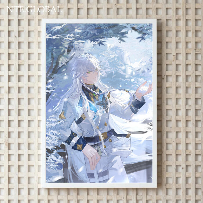 Neverness to Everness (NTE) Baicang "Winter Serenity" HD Fan Art Poster – High-End Wall Art | nte.global