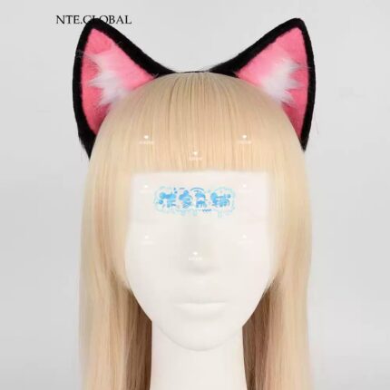 Neverness to Everness Nanally Inspired Accessory Kit - Urban Beast Ears, Tail, Choker & Signature Prop Set