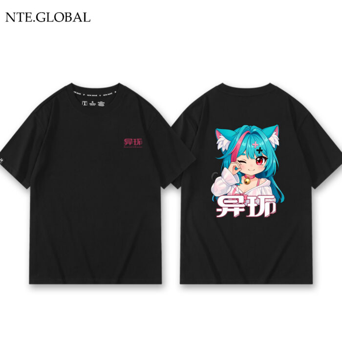 Neverness to Everness (NTE) Alphard, Mint, Lacrimosa Chibi T-Shirt | nte.global