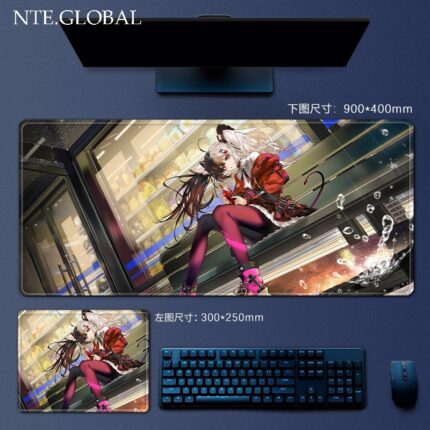 NTE Game Character Large Mouse Pad & HD Non-slip Keyboard Mat