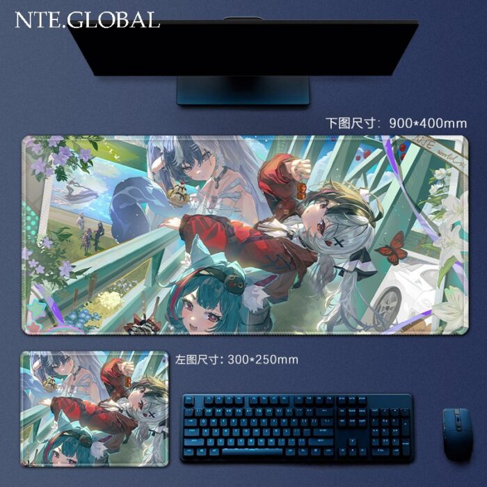 NTE Game Character Large Mouse Pad & HD Non-slip Keyboard Mat