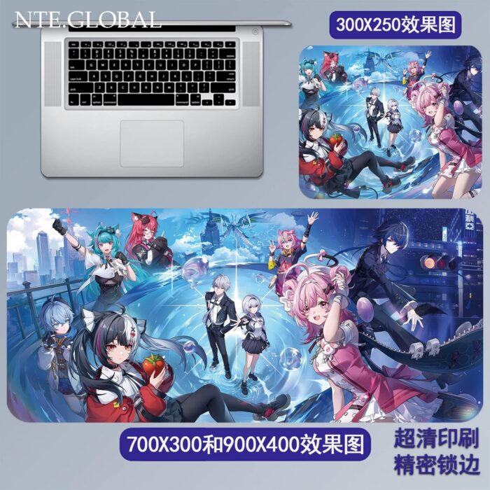 NTE Game Large Mouse Pad & HD Non-slip Keyboard Mat