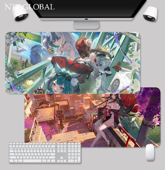 NTE Game Character Large Mouse Pad & HD Non-slip Keyboard Mat