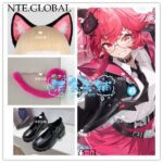 Neverness to Everness Nanally Inspired Accessory Kit - Urban Beast Ears, Tail, Choker & Signature Prop Set