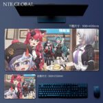 NTE Game Character Large Mouse Pad & HD Non-slip Keyboard Mat