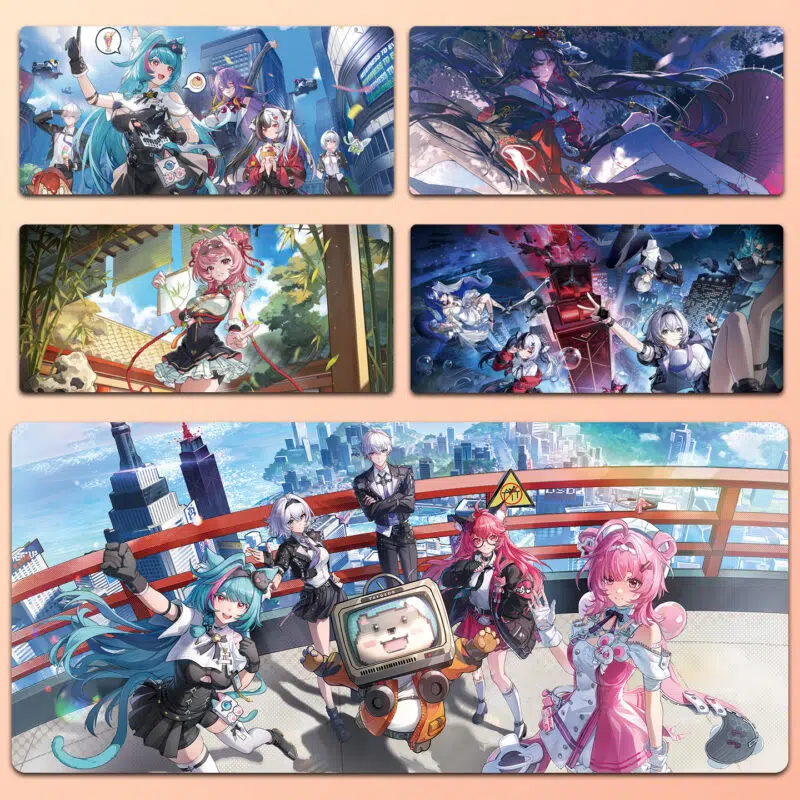 NTE Game Large Mouse Pad & HD Non-slip Keyboard Mat