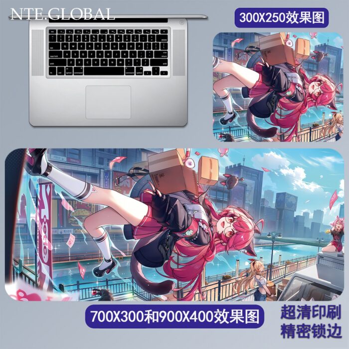 NTE Game Large Mouse Pad & HD Non-slip Keyboard Mat