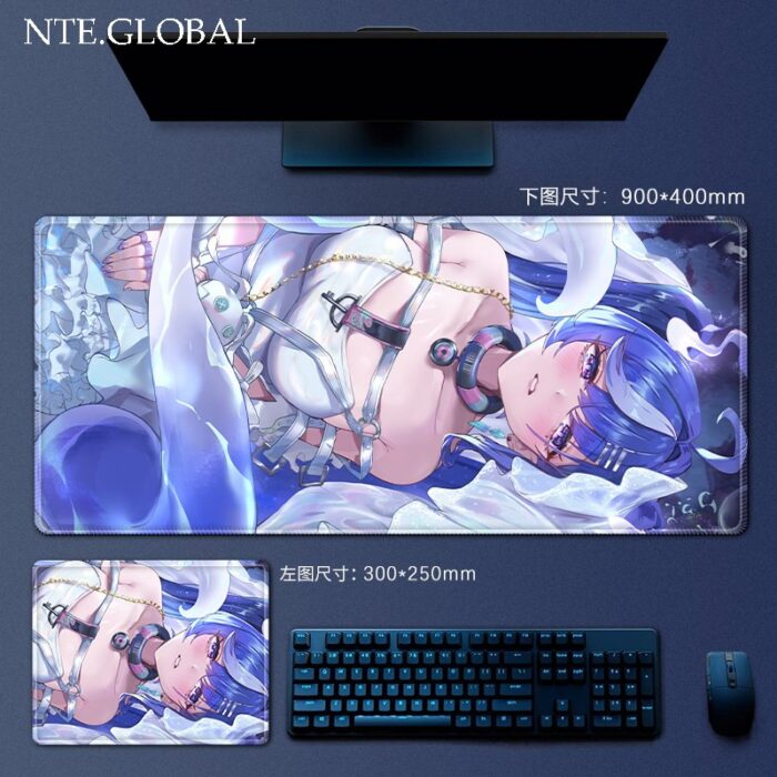 NTE Game Character Large Mouse Pad & HD Non-slip Keyboard Mat