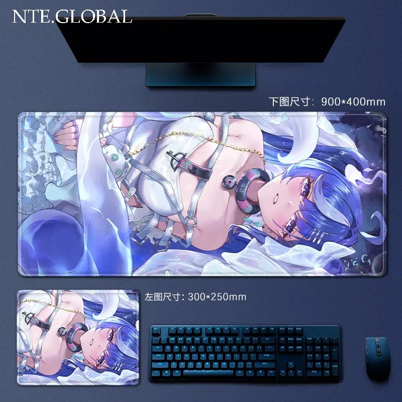 NTE Game Character Large Mouse Pad & HD Non-slip Keyboard Mat