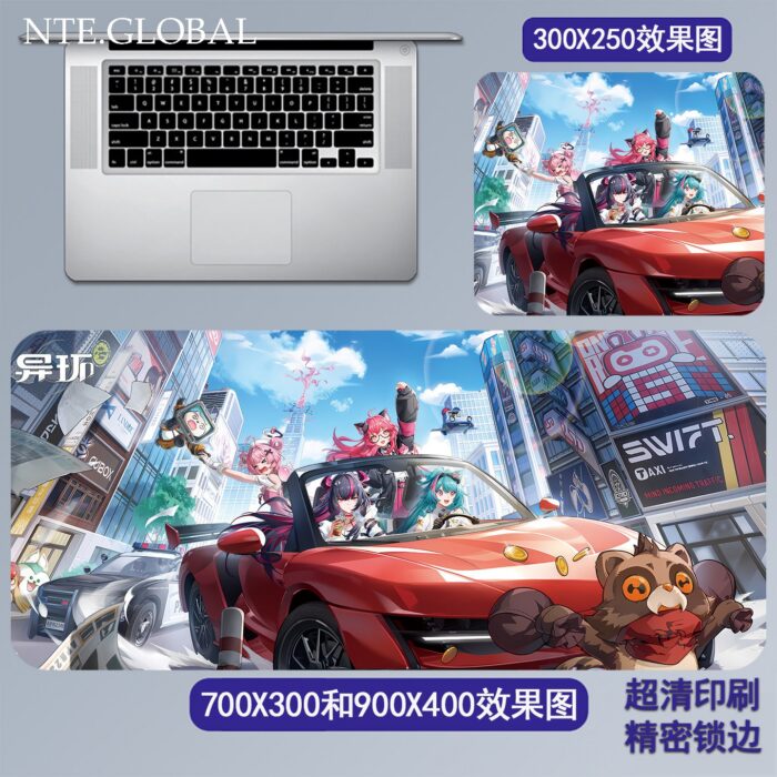 NTE Game Large Mouse Pad & HD Non-slip Keyboard Mat