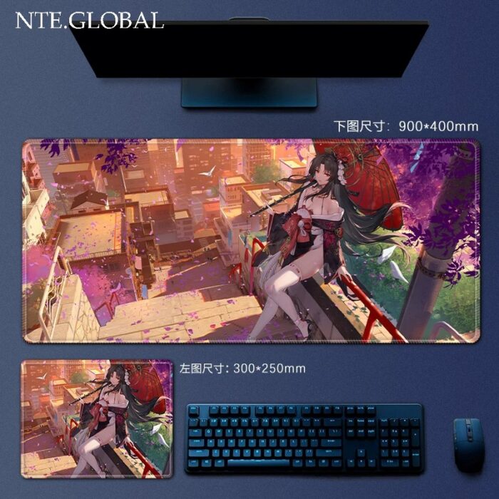NTE Game Character Large Mouse Pad & HD Non-slip Keyboard Mat
