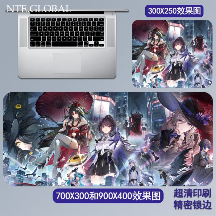 NTE Game Large Mouse Pad & HD Non-slip Keyboard Mat