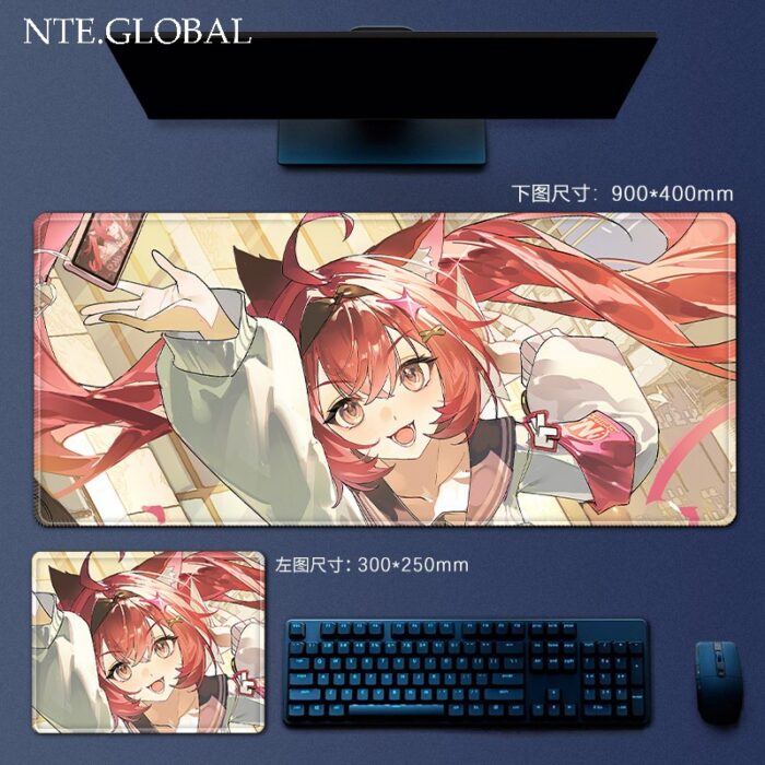 NTE Game Character Large Mouse Pad & HD Non-slip Keyboard Mat