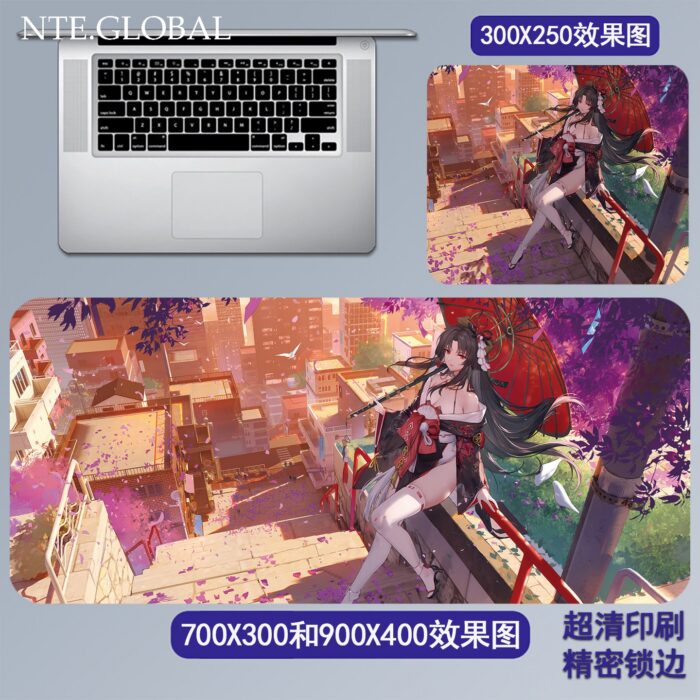 NTE Game Large Mouse Pad & HD Non-slip Keyboard Mat
