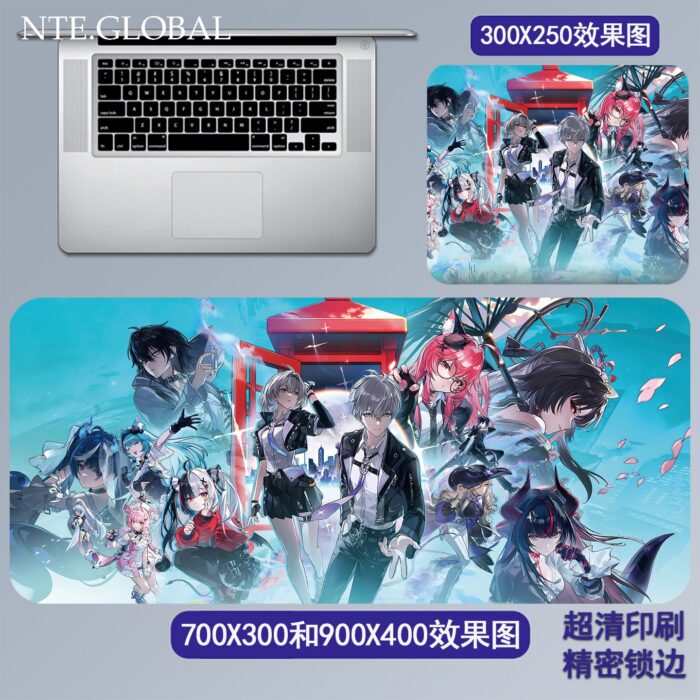 NTE Game Large Mouse Pad & HD Non-slip Keyboard Mat