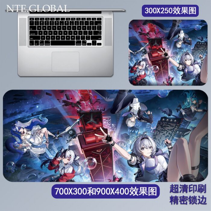 NTE Game Large Mouse Pad & HD Non-slip Keyboard Mat