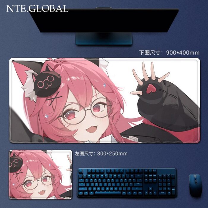 NTE Game Character Large Mouse Pad & HD Non-slip Keyboard Mat