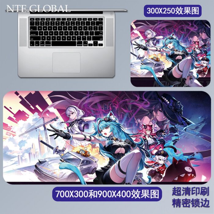 NTE Game Large Mouse Pad & HD Non-slip Keyboard Mat