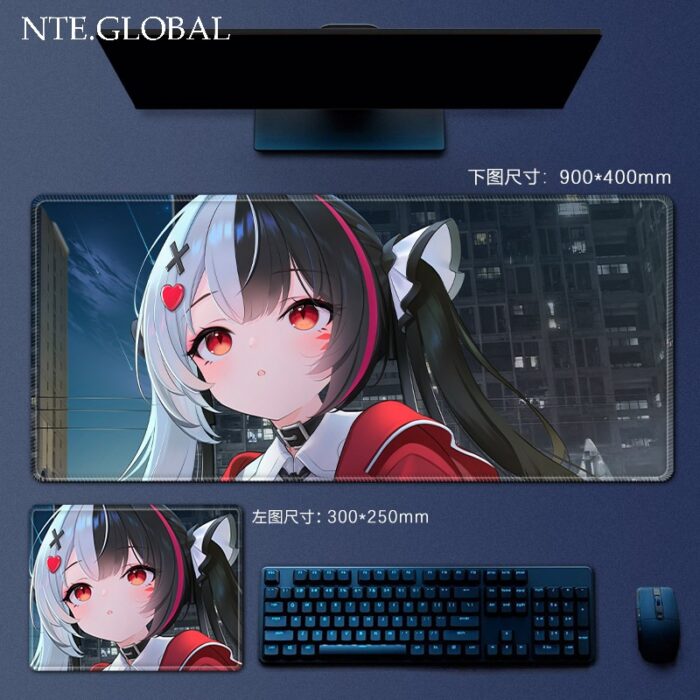 NTE Game Character Large Mouse Pad & HD Non-slip Keyboard Mat