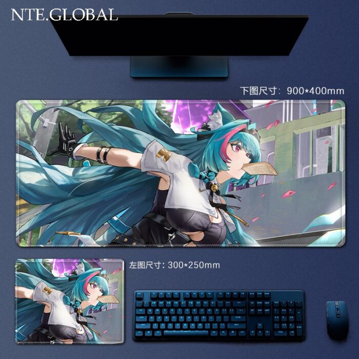 NTE Game Character Large Mouse Pad & HD Non-slip Keyboard Mat