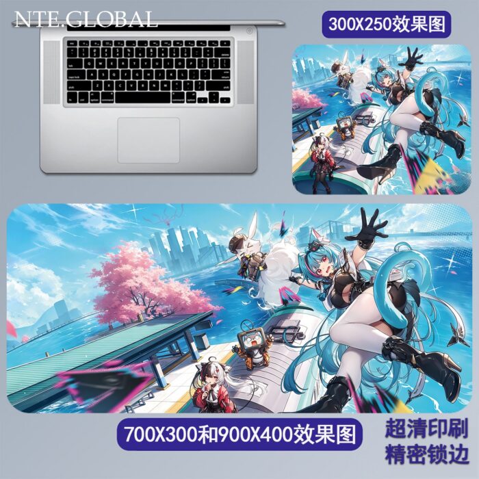 NTE Game Large Mouse Pad & HD Non-slip Keyboard Mat