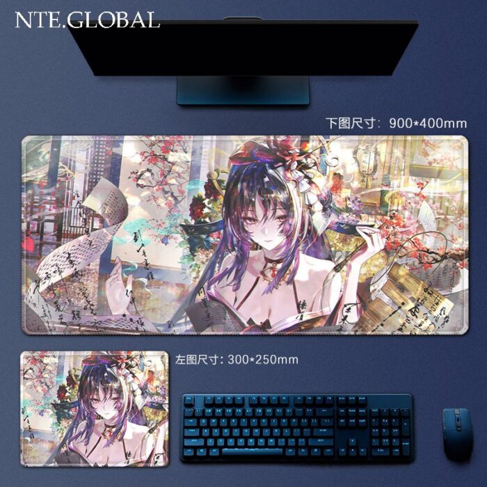 NTE Game Character Large Mouse Pad & HD Non-slip Keyboard Mat