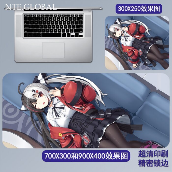 NTE Game Large Mouse Pad & HD Non-slip Keyboard Mat