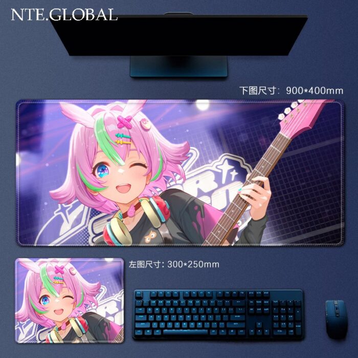 NTE Game Character Large Mouse Pad & HD Non-slip Keyboard Mat