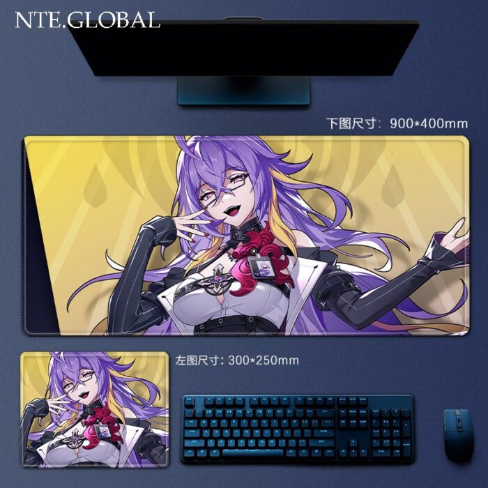 NTE Game Character Large Mouse Pad & HD Non-slip Keyboard Mat
