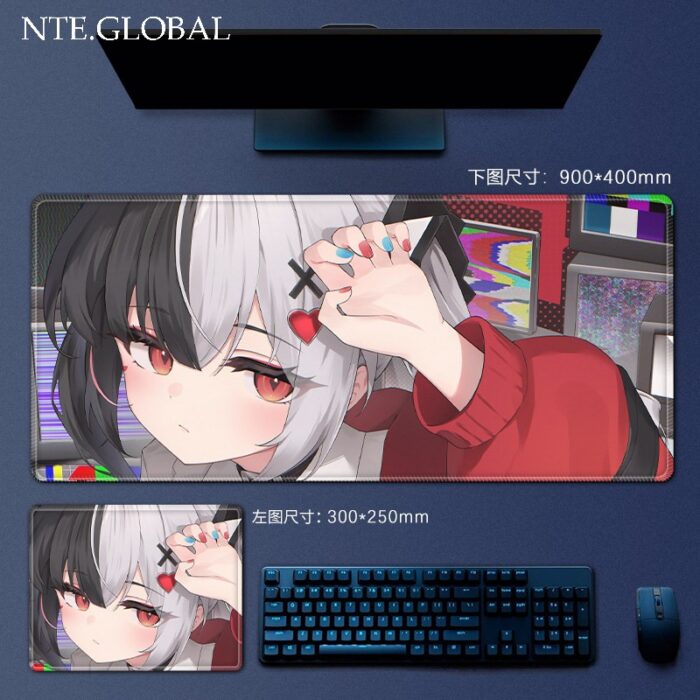 NTE Game Character Large Mouse Pad & HD Non-slip Keyboard Mat