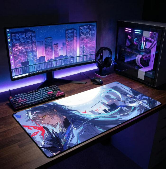 Neverness to Everness (NTE) Baicang "Flowing Shadow" Large Gaming Mouse Pad – HD Desk Mat | nte.global