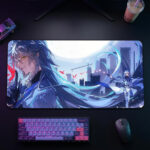 Neverness to Everness (NTE) Baicang "Flowing Shadow" Large Gaming Mouse Pad – HD Desk Mat | nte.global