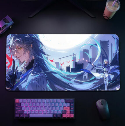 Neverness to Everness (NTE) Baicang "Flowing Shadow" Large Gaming Mouse Pad – HD Desk Mat | nte.global