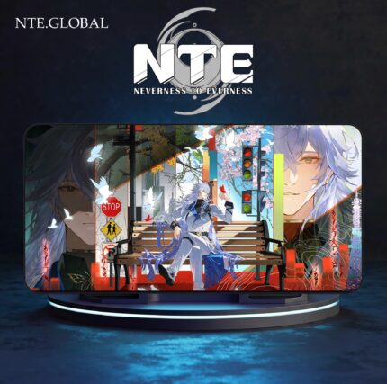 Neverness to Everness (NTE) Baicang "Urban Solitude" Large Gaming Mouse Pad – HD Desk Mat | nte.global