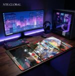 Neverness to Everness (NTE) Baicang "Urban Solitude" Large Gaming Mouse Pad – HD Desk Mat | nte.global