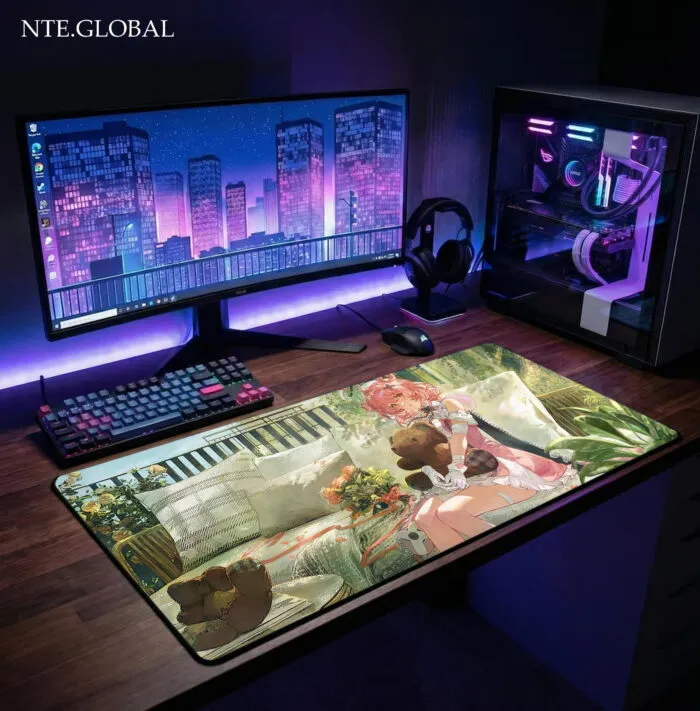 NTE Game Large Mouse Pad Fan Art Creation Chiz Mouse Pad & HD Non-slip Keyboard Mat | nte.global