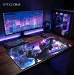 Neverness to Everness (NTE) Daffodil "Thunder & Shadow" Large Gaming Mouse Pad – HD Desk Mat | nte.global