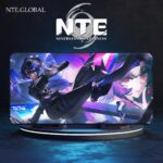Neverness to Everness (NTE) Daffodil "Thunder & Shadow" Large Gaming Mouse Pad – HD Desk Mat | nte.global