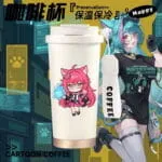 Neverness to Everness (NTE) Character Insulated Coffee Tumbler – Nanally / Mint Edition